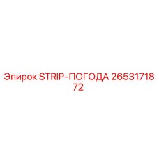 2653171872 STRIP-ПОГОДА Epiroc
