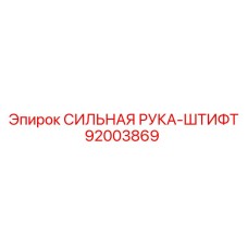 92003869 СИЛЬНАЯ РУКА-ШТИФТ Epiroc