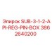 3862640200 SUB-3-1-2-API-REG-PIN-BOX Epiroc