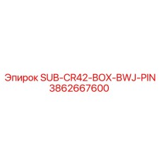 3862667600 SUB-CR42-BOX-BWJ-PIN Epiroc