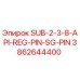 3862644400 SUB-2-3-8-API-REG-PIN-SG-PIN Epiroc