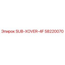 58220070 SUB-XOVER-4F Epiroc