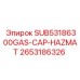 2653186326 SUB53186300GAS-CAP-HAZMAT Epiroc