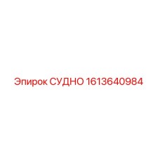 1613640984 СУДНО Epiroc