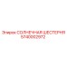 5740002972 СОЛНЕЧНАЯ ШЕСТЕРНЯ Epiroc