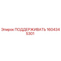 1604345301 ПОДДЕРЖИВАТЬ Epiroc