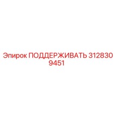 3128309451 ПОДДЕРЖИВАТЬ Epiroc