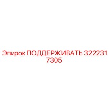 3222317305 ПОДДЕРЖИВАТЬ Epiroc