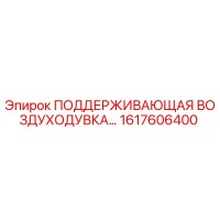 1617606400 ПОДДЕРЖИВАЮЩАЯ ВОЗДУХОДУВКА Epiroc