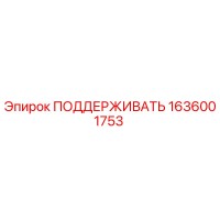 1636001753 ПОДДЕРЖИВАТЬ Epiroc