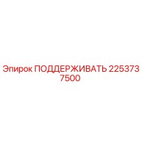 2253737500 ПОДДЕРЖИВАТЬ Epiroc
