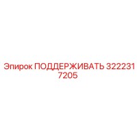 3222317205 ПОДДЕРЖИВАТЬ Epiroc