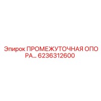 6236312600 ПРОМЕЖУТОЧНАЯ ОПОРА Epiroc