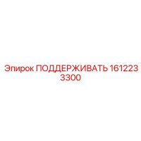 1612233300 ПОДДЕРЖИВАТЬ Epiroc