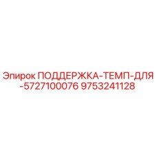 9753241128 ПОДДЕРЖКА-ТЕМП-ДЛЯ-5727100076 Эпирок