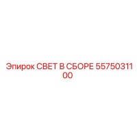 5575031100 СВЕТ В СБОРЕ Epiroc