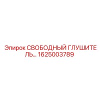 1625003789 СВОБОДНЫЙ ГЛУШИТЕЛЬ Epiroc