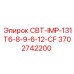 Оригинальный запасной часть СВТ-IMP-131T6-8-9-6-12-CF для буровых установок Epiroc, номер 3702742200