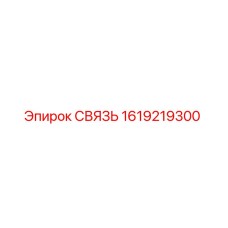 1619219300 СВЯЗЬ Epiroc
