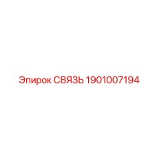 1901007194 СВЯЗЬ Эпирок