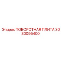 3030095400 ПОВОРОТНАЯ ПЛИТА Epiroc