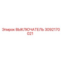 3092170021 ВЫКЛЮЧАТЕЛЬ Эпирок