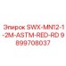 9899708037 SWX-MN12-1-2M-ASTM-RED-RD Epiroc
