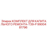 9900481796 КОМПЛЕКТ ДЛЯ КАПИТАЛЬНОГО РЕМОНТА-T39-P Epiroc