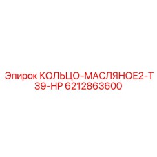 6212863600 КОЛЬЦО-МАСЛЯНОЕ2-T39-HP Эпирок (Epiroc)