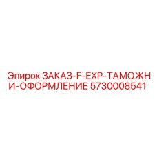 5730008541 ЗАКАЗ-F-EXP-ТАМОЖНИ-ОФОРМЛЕНИЕ Epiroc