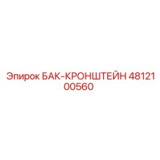 4812100560 БАК-КРОНШТЕЙН Epiroc