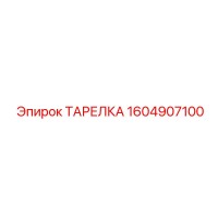 1604907100 ТАРЕЛКА Epiroc