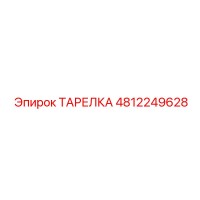4812249628 ТАРЕЛКА Epiroc