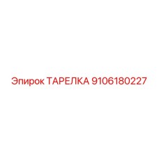 9106180227 ТАРЕЛКА Epiroc