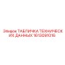 1613091016 ТАБЛИЧКА ТЕХНИЧЕСКИХ ДАННЫХ Epiroc