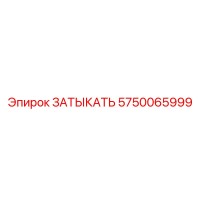 5750065999 ЗАТЫКАТЬ Эпирок