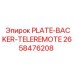 2658476208 PLATE-BACKER-TELEREMOTE Epiroc