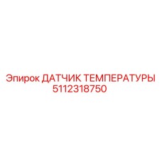 5112318750 ДАТЧИК ТЕМПЕРАТУРЫ Epiroc