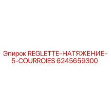 6245659300 REGLETTE-НАТЯЖЕНИЕ-5-COURROIES Epiroc