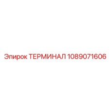 1089071606 ТЕРМИНАЛ Epiroc