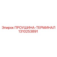 1310253891 ПРОУШИНА-ТЕРМИНАЛ Epiroc