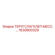 Фото детали ТЕРУГСЛАГКЛЕП МЕСС для буровых машин Epiroc