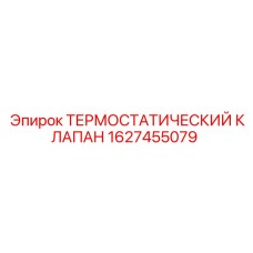 1627455079 Термостатический клапан Epiroc