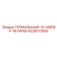 6226117500 ТЕРМАЛЬНЫЙ-12-АМПЕР-16118100 Epiroc