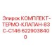 6229038400 КОМПЛЕКТ-ТЕРМО-КЛАПАН-83C-C146 - Epiroc