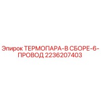 2236207403 ТЕРМОПАРА-В СБОРЕ-6-ПРОВОД Epiroc