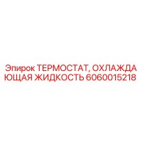 6060015218 ТЕРМОСТАТ, ОХЛАЖДАЮЩАЯ ЖИДКОСТЬ Epiroc