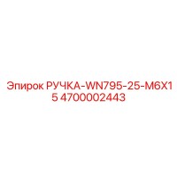 4700002443 РУЧКА-WN795-25-M6X15 Epiroc
