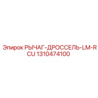 1310474100 РЫЧАГ-ДРОССЕЛЬ-LM-RCU Epiroc