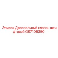 GS7106350 Дроссельный клапан штифтовой Epiroc